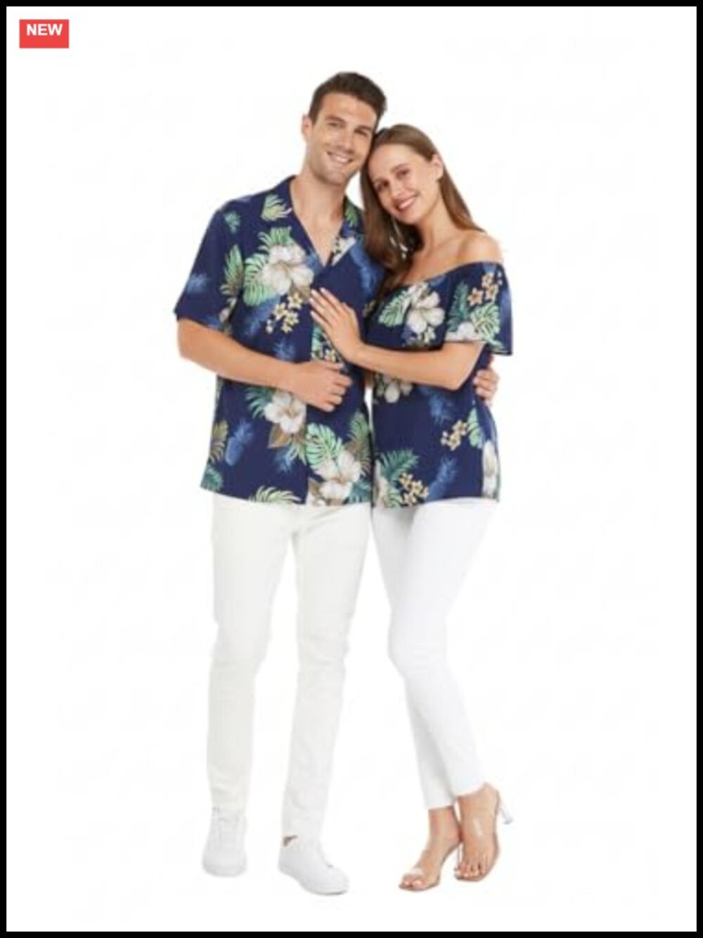 Off Shoulder Ruffle Muumuu Top Rayon Hawaiian Peasant Blouse